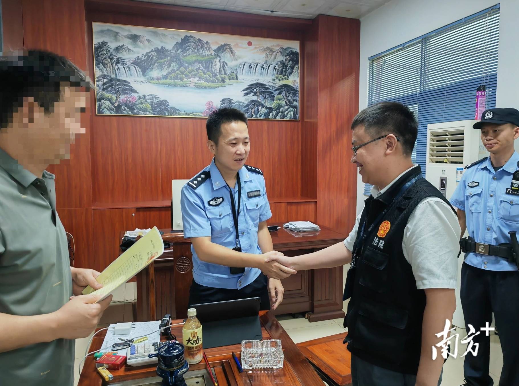 佛山法院联动东莞公安，跨市追回被非法转移查封财产